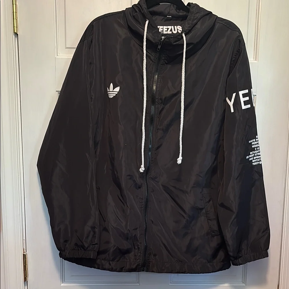 Yeezy | Jackets & Coats | Yeezy Yeezus Tour Adidas Kanye West Season  Official Merch Black Jacket Size L | Poshmark